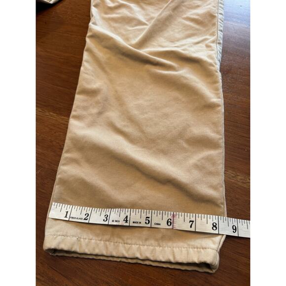 Size 8 Orvis Hunting Pants Double Knee Brushguard Khaki Chino Work - Picture 10 of 15